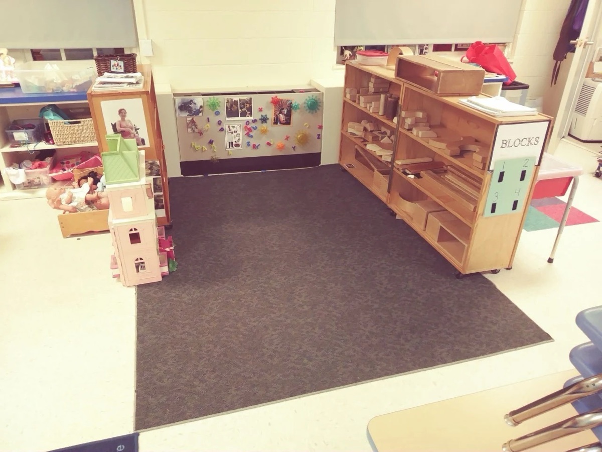 Clean daycare facility